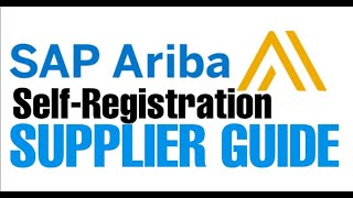 SAP ARIBA SUPPLIER GUIDE  Step by step SelfRegistration  MetaMhia🧾 [upl. by Nosle939]