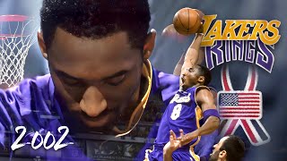 Kobe Bryant 2002 WCF Lakers vs Kings Classic Playoff Matchup  Full Series Highlights [upl. by Eanom]