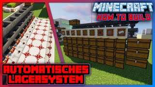 AUTOMATISCHES Lager mit Redstone 🔸 Minecraft 121 Tutorial 🔸 NintendoTech [upl. by Eatnoled291]