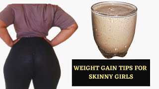 How To Gain Weight Fast Naturally For Skinny Girls [upl. by Llerdnek939]