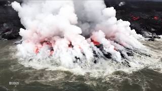 Kīlauea Volcano — Fissure 8 Flow From Vent to Sea [upl. by Noguchi]