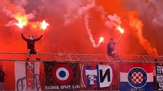 Hajduk Split Ultras Torcida Split  Best Moments [upl. by Gabbey]