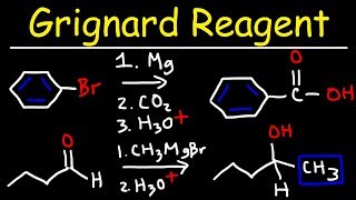 Grignard Reagent Reaction Mechanism [upl. by Demy]