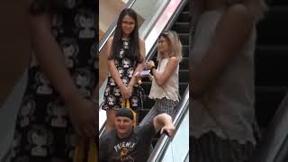 WET FART PRANK ON ESCALATOR 😂 [upl. by Emrich]