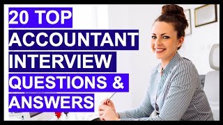 TOP 20 ACCOUNTANT Interview Questions And Answers [upl. by Aisha]