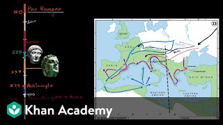 Fall of the Roman Empire  World History  Khan Academy [upl. by Arimat586]