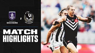 Fremantle v Collingwood Highlights  Round 9 2020  AFL [upl. by Stewardson]