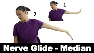 Nerve Glide  Median  Ask Doctor Jo [upl. by Slayton]