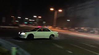 Japanese Street Drifting  Tokyo Auto Salon 2019 Afterparty [upl. by Secnarf214]