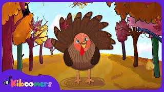 Turkey Hokey Pokey Dance  The Kiboomers Preschool Songs  Circle Time Thanksgiving Song [upl. by Lampert208]