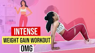 INTENSE Weight Gain Workout  OMG 😱 [upl. by Anse]