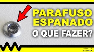 Parafuso espanado como retirar [upl. by Mylor]