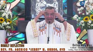 Homily Reflection of Rev Fr Jerry Orbos SVD [upl. by Nnael938]