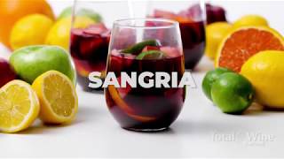 Red Wine Sangria Cocktail Recipe [upl. by Lukasz]