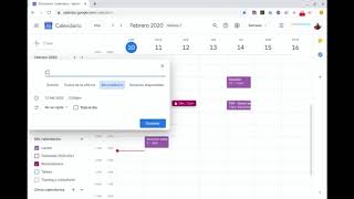 Crear un recordatorio en Google Calendar [upl. by Richella]