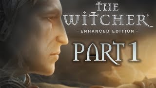 The Witcher 1  Part 1  Exploring the Keep Playthrough  Lets Play  1080P 60FPS [upl. by Aihsetel91]