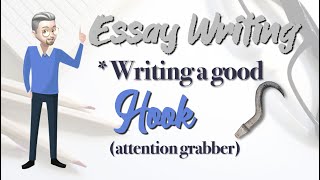 ESL Writing  How to write a HOOK Essay writing [upl. by Montague]