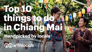 The BEST 10 Things to do in Chiang Mai 🇹🇭 Handpicked by Locals Thailand ChiangMai Travelguide [upl. by Nahsaj]