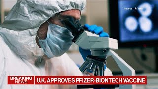 UK Clears PfizerBioNTech Covid19 Vaccine [upl. by Grew]