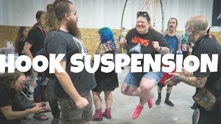 Back Hook Suspension  MEGHAN HANGS [upl. by Rap]