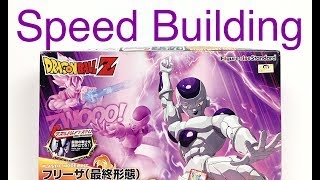 Model Kit Speed Building 6 Bandai Dragon Ball Z Figure Rise Standard Final Form Frieza [upl. by Samira]