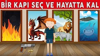 5 Beyin Yakan Kapı Bulmacası  Tek Seçim Hakkın Var [upl. by Kristianson]