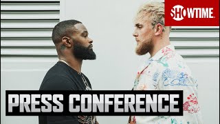 Paul vs Woodley KickOff Press Conference  SHOWTIME PPV [upl. by Cheatham1]