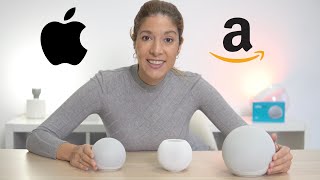 APPLE HomePod Mini vs AMAZON Echo 2020 💥 ¿Cuál es MEJOR COMPRAR [upl. by Monroe]