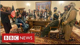 Taliban seize power in Afghanistan as President flees country  BBC News [upl. by Netsirc]