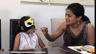 Blindfold Food Tasting Game  Guess That Food Taste Test  Fun Game for Kids [upl. by Elson]