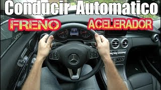 TIPS PARA CONDUCIR UN CARRO AUTOMATICO FRENO Y ACELERADOR [upl. by Dnomayd]