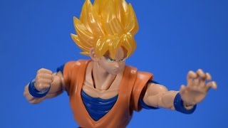 Bandai Dragon Ball Z Super Saiyan Goku Model Kit Figurerise Standard [upl. by Ennaej]