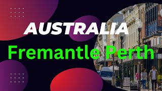 DRIVING IN PERTH  FREMANTLE  Western Australia 2024 [upl. by Carolin]