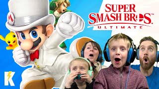 Super Smash Bros Ultimate Family Battle KCity GAMING [upl. by Audres]