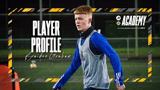 JD Academy Player Profile  Braiden Graham [upl. by Benjy]