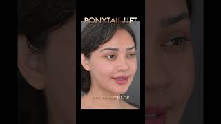 Beautiful Facelift Before amp After  Ponytail Lift  Brow Fashioning  KAO Eyes PonytailLift [upl. by Pinckney]