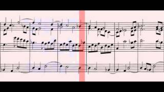 BWV 538  Toccata amp Fugue in D Minor quotDorianquot Scrolling [upl. by Lucy857]