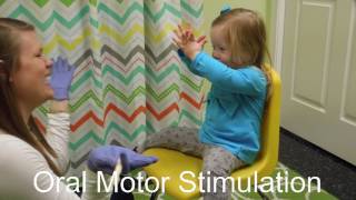 Speech Therapy  Oral Motor Stimulation [upl. by Ricard]