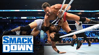 LA Knight vs månsôör SmackDown Oct 14 2022 [upl. by Tongue]