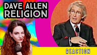 American Reacts  DAVE ALLEN  Religion [upl. by Prudi212]