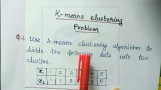 Kmeans Clustering Example  KTU Machine learning [upl. by Gregrory159]