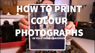 How to print colour photos in a darkroom [upl. by Arait]