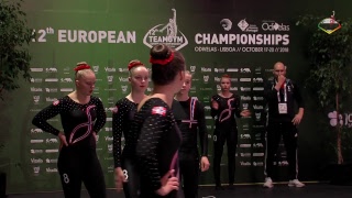 REPLAY  2018 TeamGym Europeans  Qualifications – Junior Mixed Teams [upl. by Ardnuhsed]