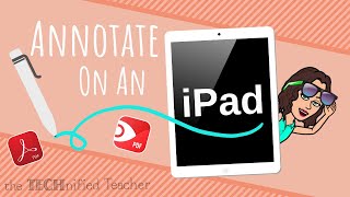 Annotate PDFs on an iPad  Adobe Acrobat Reader amp PDF Expert [upl. by Verdha]