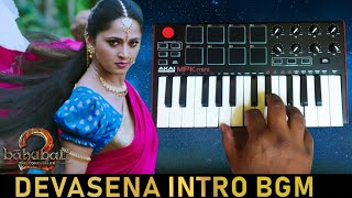 Bahubali 2  Devasena Intro Bgm  Cover By Raj Bharath Prabhas Anushka Shetty M M Keeravani [upl. by Enovi729]