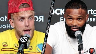 HIGHLIGHTS  JAKE PAUL VS TYRON WOODLEY POST FIGHT PRESS CONFERENCE [upl. by Oinesra]