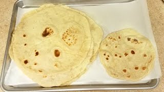 How To Make Burrito Sized Tortillas  Extra Large Tortillas Recipe [upl. by Etan]