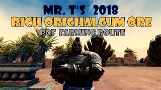 GW2  PoF  Rich Orichalcum Ore Farming Route [upl. by Nata966]