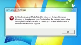 How do I removefix quotBad Imagequot error pop up [upl. by Kinimod]