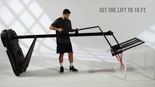 Pro Tips How to Assemble a Spalding Basketball Hoop System [upl. by Ansilma]